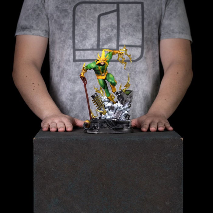 Spider-Man vs. Villains Estatua 1/10 Diorama BDS Art Scale Electro 25 cm