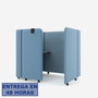 NOWY STYL Oficina compacta Brainy Azul