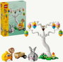 LEGO 40808 Búsqueda de Huevos de Pascua del Conejo y el Pollito, Multicolor