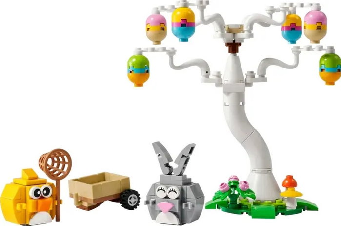 LEGO 40808 Búsqueda de Huevos de Pascua del Conejo y el Pollito, Multicolor LEGO 40808 Búsqueda de Huevos de Pascua del Conejo y el Pollito, Multicolor