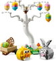 LEGO 40808 Búsqueda de Huevos de Pascua del Conejo y el Pollito, Multicolor