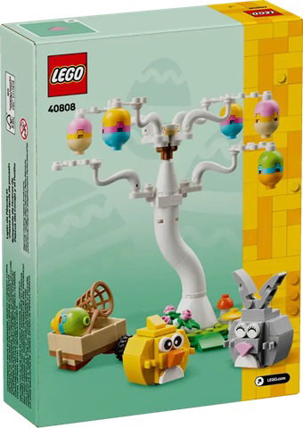 LEGO 40808 Búsqueda de Huevos de Pascua del Conejo y el Pollito