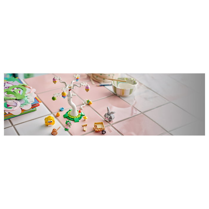 LEGO 40808 Búsqueda de Huevos de Pascua del Conejo y el Pollito, Multicolor LEGO 40808 Búsqueda de Huevos de Pascua del Conejo y el Pollito, Multicolor