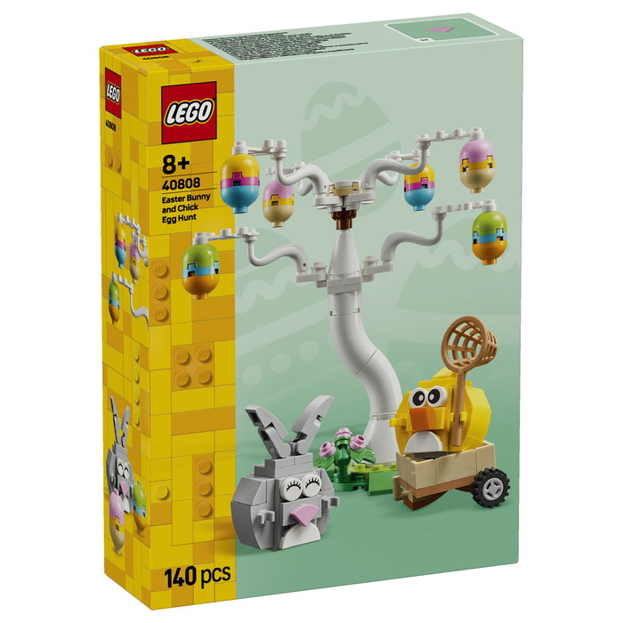 LEGO 40808 Búsqueda de Huevos de Pascua del Conejo y el Pollito, Multicolor LEGO 40808 Búsqueda de Huevos de Pascua del Conejo y el Pollito, Multicolor