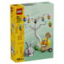 LEGO 40808 Búsqueda de Huevos de Pascua del Conejo y el Pollito, Multicolor