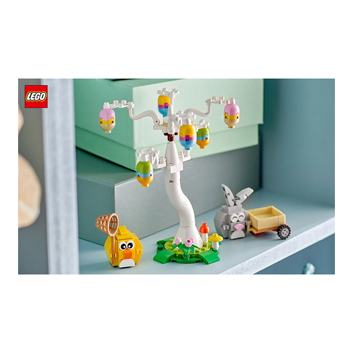 LEGO 40808 Búsqueda de Huevos de Pascua del Conejo y el Pollito, Multicolor LEGO 40808 Búsqueda de Huevos de Pascua del Conejo y el Pollito, Multicolor