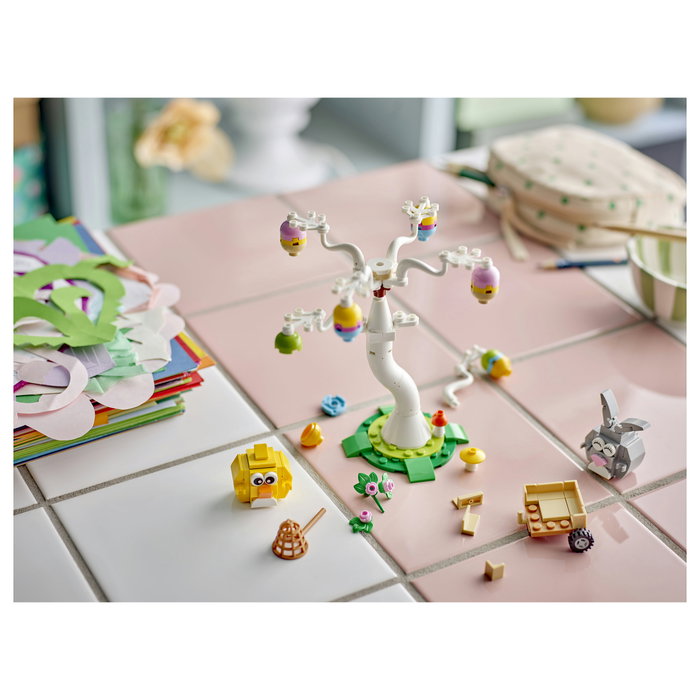 LEGO 40808 Búsqueda de Huevos de Pascua del Conejo y el Pollito, Multicolor LEGO 40808 Búsqueda de Huevos de Pascua del Conejo y el Pollito, Multicolor