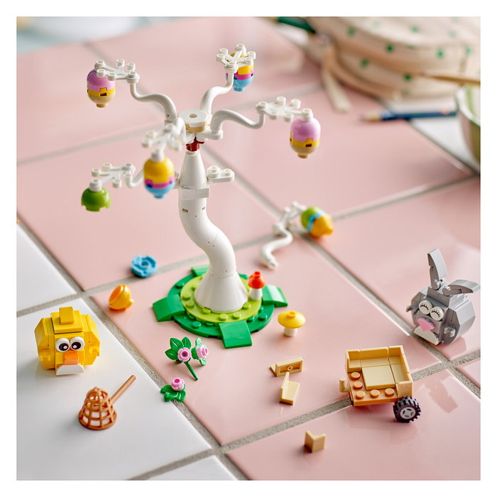 LEGO 40808 Búsqueda de Huevos de Pascua del Conejo y el Pollito, Multicolor LEGO 40808 Búsqueda de Huevos de Pascua del Conejo y el Pollito, Multicolor