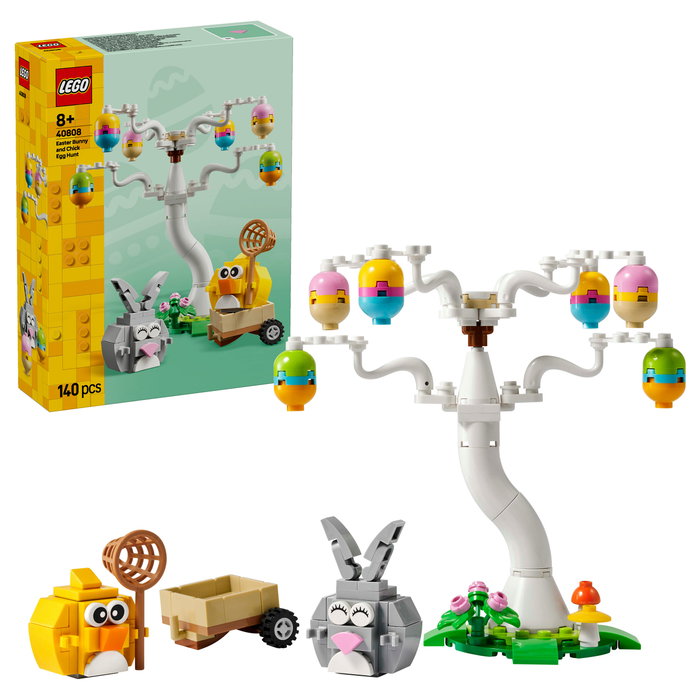 LEGO 40808 Búsqueda de Huevos de Pascua del Conejo y el Pollito, Multicolor LEGO 40808 Búsqueda de Huevos de Pascua del Conejo y el Pollito, Multicolor