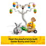 LEGO 40808 Búsqueda de Huevos de Pascua del Conejo y el Pollito, Multicolor
