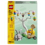 LEGO 40808 Búsqueda de Huevos de Pascua del Conejo y el Pollito, Multicolor