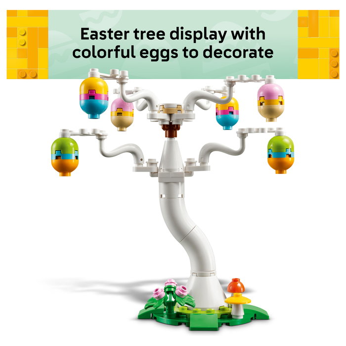 LEGO 40808 Búsqueda de Huevos de Pascua del Conejo y el Pollito, Multicolor LEGO 40808 Búsqueda de Huevos de Pascua del Conejo y el Pollito, Multicolor