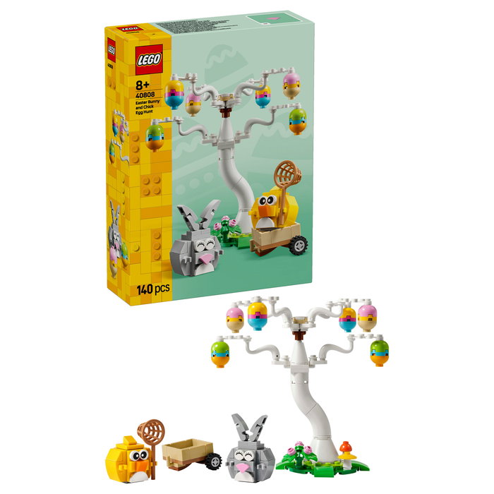 LEGO 40808 Búsqueda de Huevos de Pascua del Conejo y el Pollito, Multicolor LEGO 40808 Búsqueda de Huevos de Pascua del Conejo y el Pollito, Multicolor