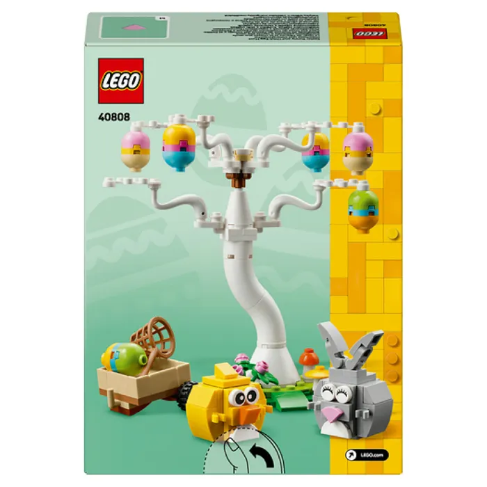 LEGO 40808 Conejo de Pascua Juguete de Construcción con 2 Animales Multicolor - Juego