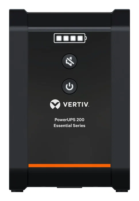 Vertiv PSA6E-600IT-SCH UPS Interactivo 600 VA / 315 W, Onda Senoidal, 4 Salidas AC, Entrada 220-240V, Batería VRLA, Color Negro