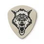 Dunlop Hetfield's White Fang Custom Flow Pick Pack de 6 Púas - Variedad de Grosores (0.73 mm, 0.88 mm, 1.0 mm, 1.14 mm, 1.4 mm) para Guitarra