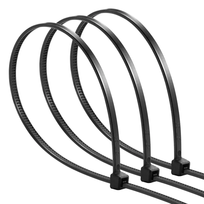 Ewent Bridas de Nylon EW1564 Negro 200 mm x 2,5 mm (100 unidades)