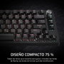 Corsair K65 Plus Wireless Teclado Mecánico Gaming 75% MLX Fusion Táctiles Negro