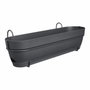 Elho Vibia Campana Allin1 Maceta de Balcón Rectangular Antracita 11 L
