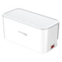 Realpower PowerBox 522 Regleta Blanca con 5 salidas AC y 4 puertos USB