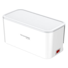 RealPower PowerBox 522 Regleta de 5 Tomas AC y 4 Puertos USB Incl. Tipo-C, 3.1A, 5V, Interruptor, Cable 1.5m, Color Blanco, para Interior