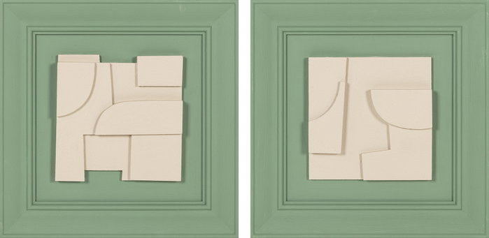 DKD Home Decor Cuadro Lienzo PS Abstracto 3D Surtido de 2 Colores (4 Piezas) DKD Home Decor Cuadro Lienzo PS Abstracto 3D Surtido de 2 Colores (4 Piezas)
