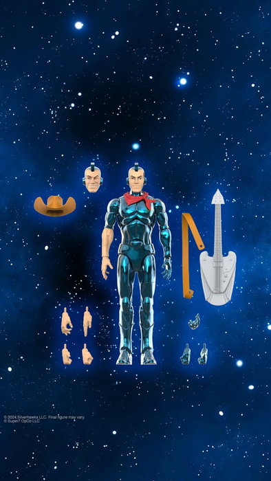 SilverHawks Figura Ultimates Bluegrass (Toy Version - Vac Metal) 18 cm SilverHawks Figura Ultimates Bluegrass (Toy Version - Vac Metal) 18 cm