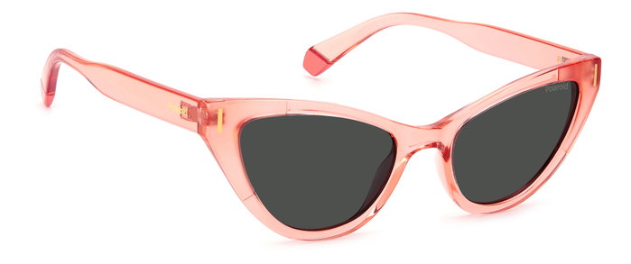 Polaroid PLD-6174-S-9R6-M9 Gafas de sol rosa con cristales grises polarizados