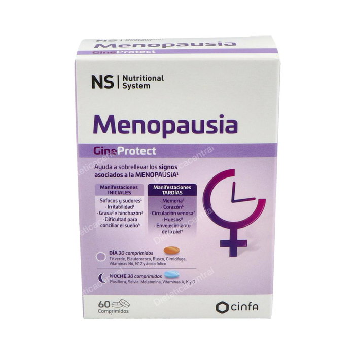 NS Menopausia Dia Noche 60 Comp NS Menopausia Dia Noche 60 Comp