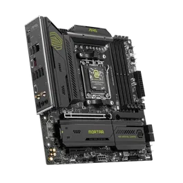 MSI Placa Base MAG B850M MORTAR WiFi AMD AM5 B850 4 DDR5 256GB WiFi 7 Bluetooth 5.4 5G LAN Micro ATX 911-7E61-001