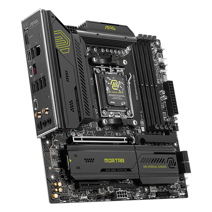 MSI MAG B850M Mortar Wifi Placa Base, AMD B850, Socket AM5, micro ATX, DDR5