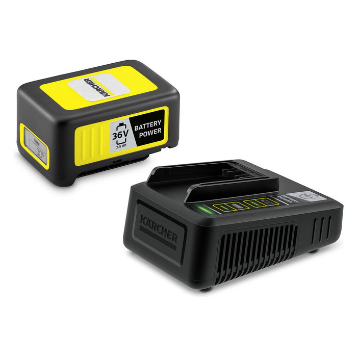 Kärcher Starter Kit Battery Power 36/25 con pantalla LCD y cargador rápido Kärcher Starter Kit Battery Power 36/25 con pantalla LCD y cargador rápido