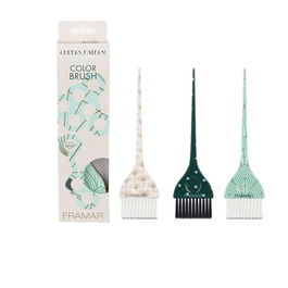 Framar CLASSIC COLOUR BRUSH CHEERS HATERS Pinceles de Fibra de Trigo Compostable con Cerdas AccuSoft para Coloración