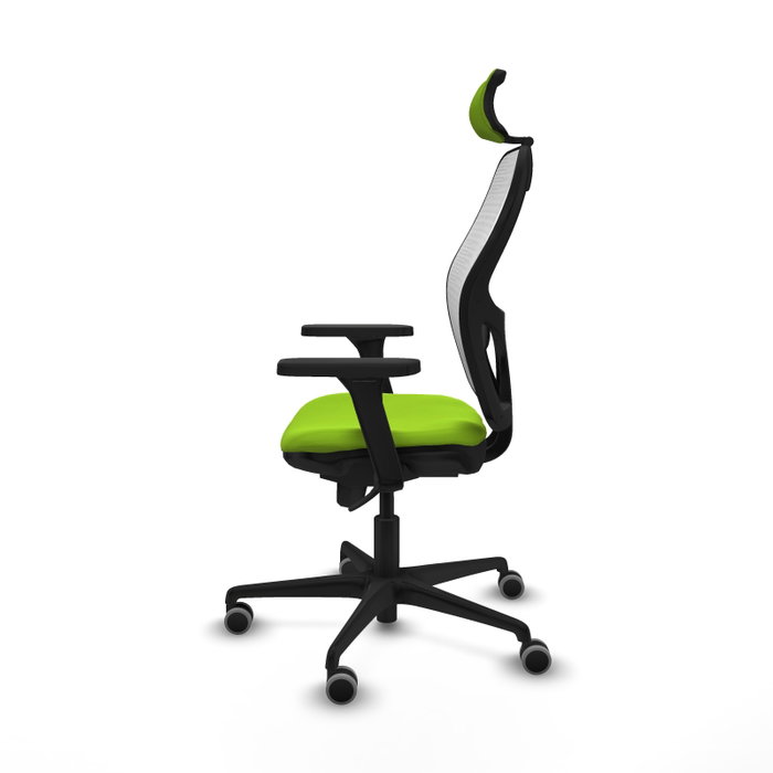 PIQUERAS Y CRESPO Silla de oficina Jorquera con mecanismo Sincro, Pistacho y Blanco PIQUERAS Y CRESPO Silla de oficina Jorquera con mecanismo Sincro, Pistacho y Blanco