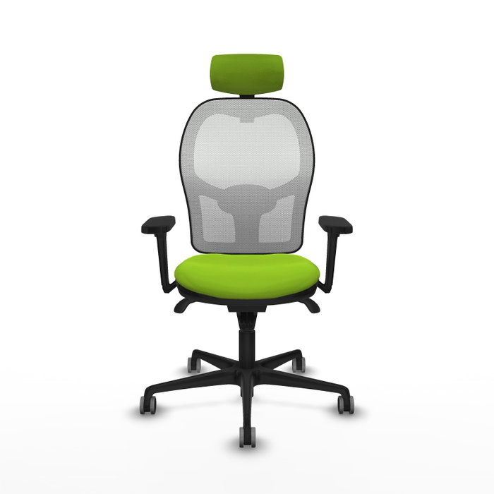 PIQUERAS Y CRESPO Silla de oficina Jorquera con mecanismo Sincro, Pistacho y Blanco PIQUERAS Y CRESPO Silla de oficina Jorquera con mecanismo Sincro, Pistacho y Blanco