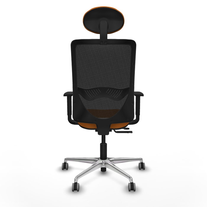 PIQUERAS Y CRESPO Silla de oficina Zulema Naranja y Negro PIQUERAS Y CRESPO Silla de oficina Zulema Naranja y Negro