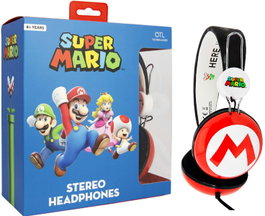 OTL Auriculares Stereo Super Mario con Conexión 3.5 mm