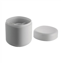 Alessi Birillo Recipiente para Bastoncillos PMMA Blanco PL09 W