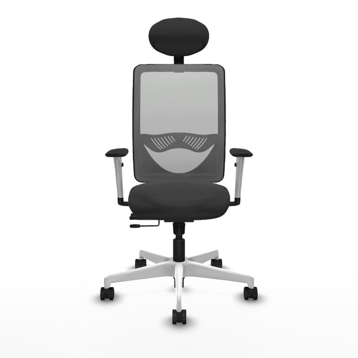 PIQUERAS Y CRESPO Silla de oficina Zulema Gris con mecanismo Sincro/Traslack PIQUERAS Y CRESPO Silla de oficina Zulema Gris con mecanismo Sincro/Traslack