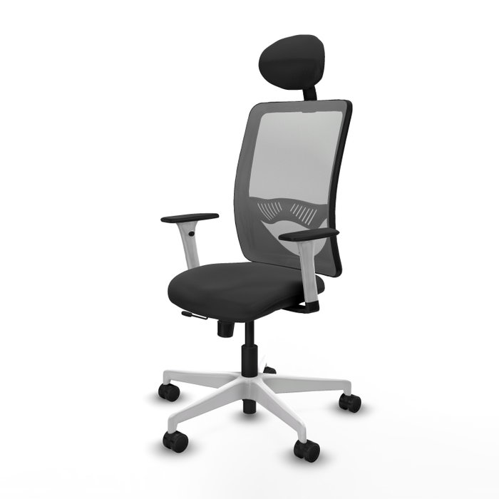 PIQUERAS Y CRESPO Silla de oficina Zulema Gris con mecanismo Sincro/Traslack PIQUERAS Y CRESPO Silla de oficina Zulema Gris con mecanismo Sincro/Traslack
