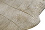 DKD Home Decor Mesita Auxiliar de Aluminio Dorado