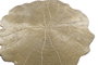 DKD Home Decor Mesita Auxiliar de Aluminio Dorado