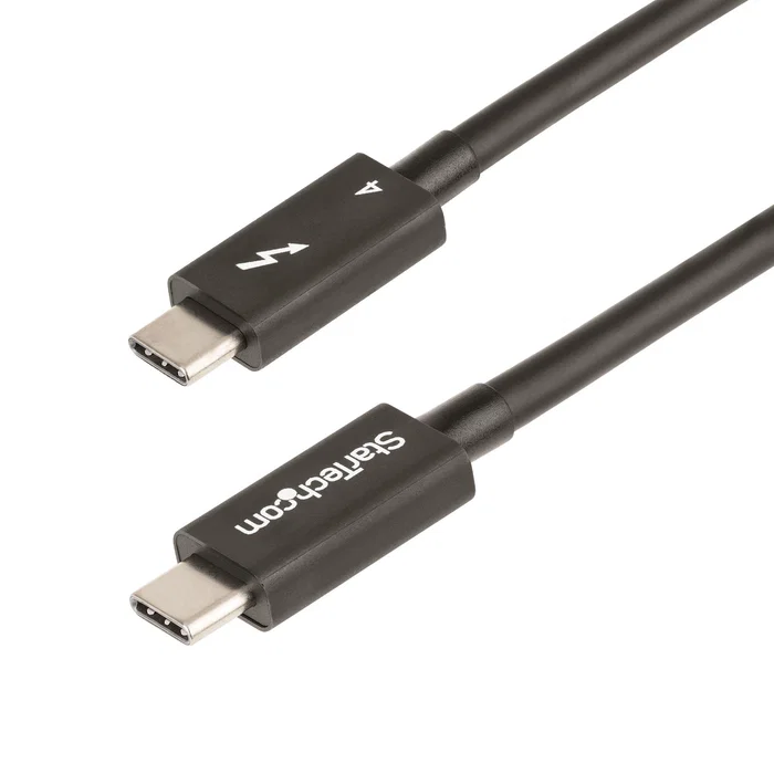 Startech.com Cable Thunderbolt 4 de 0,5m - 40Gbps, PD 100W, Video 4K/8K, Certificado Intel Startech.com Cable Thunderbolt 4 de 0,5m - 40Gbps, PD 100W, Video 4K/8K, Certificado Intel