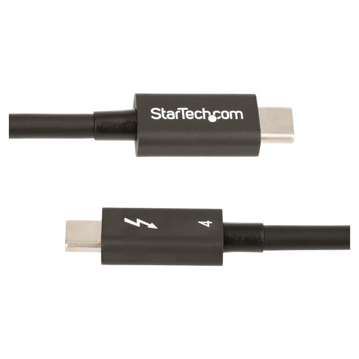 StarTech.com Cable Thunderbolt 4 0,5 m 40 Gbps 100W Negro