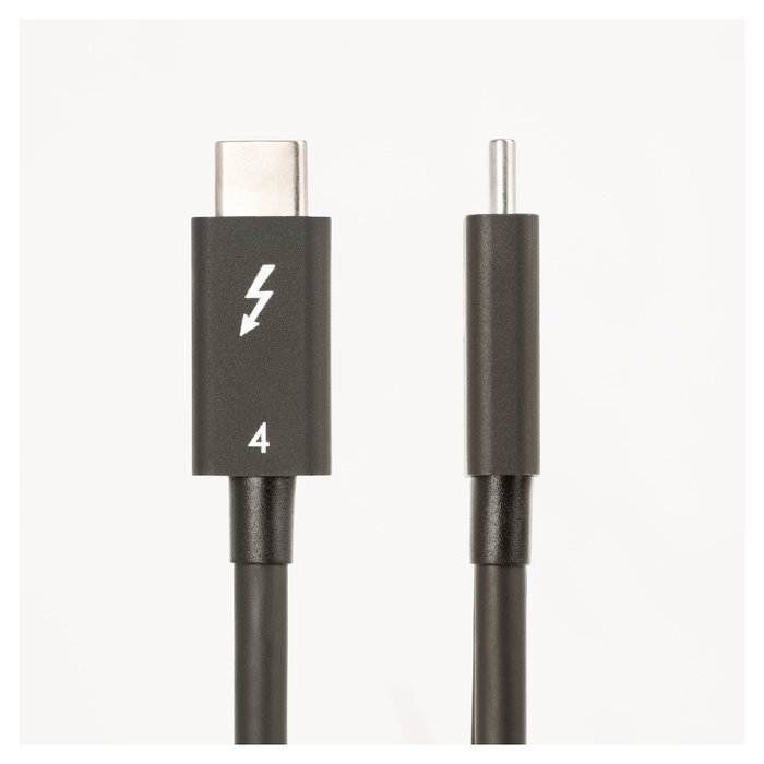 StarTech.com Cable Thunderbolt 4 0,5 m 40 Gbps 100W Negro