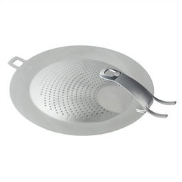 Fissler 120-070-00-200/0 Tapa para Sartén Universal Antisalpicaduras Clippix con Enganche 24-28cm
