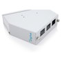 Digitus Distribuidor de fibra óptica 6 SC DX/LC Quad acodado gris