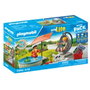 Playmobil Starter Pack Diversión En El Jardín 71476 con Mamá, Niño y Silla Colgante
