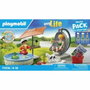 Playmobil Starter Pack Diversión En El Jardín 71476 con Mamá, Niño y Silla Colgante