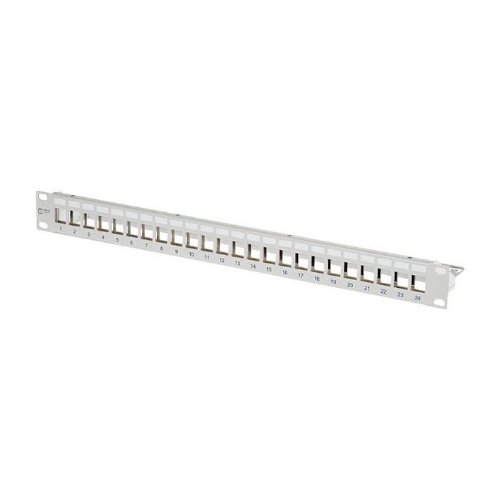 METZ CONNECT 130926-0003KE Panel de parches de 24 puertos 1U Gris METZ CONNECT 130926-0003KE Panel de parches de 24 puertos 1U Gris